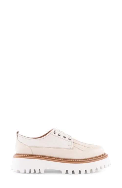 Shop Seychelles Silly Me Lug Loafer In White/cream
