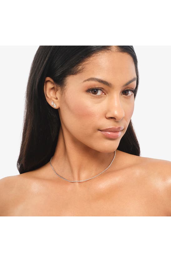 LANA LANA SKINNY DIAMOND TENNIS NECKLACE