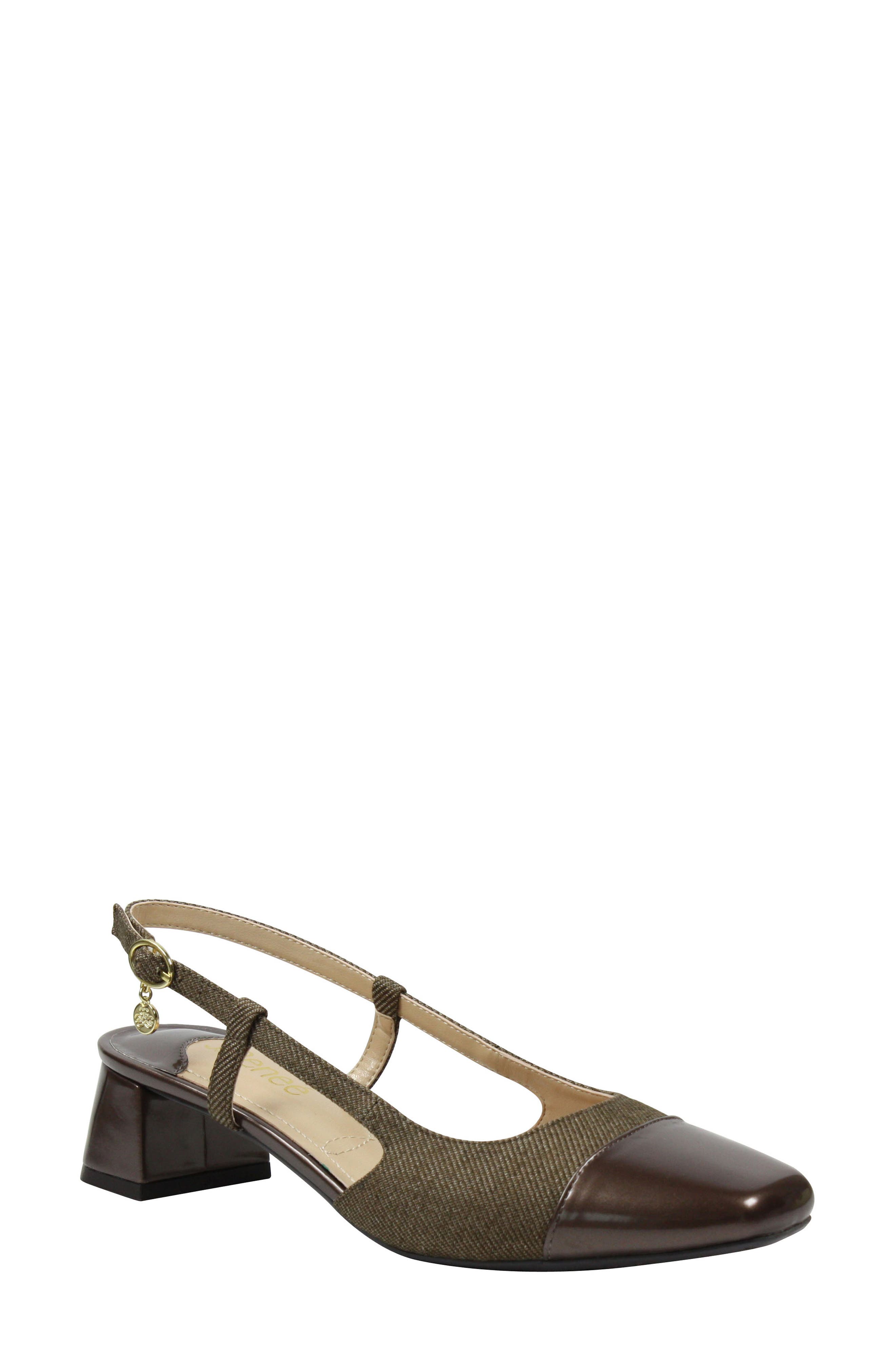 J. Renee Marcel Cap Toe Sandal B - Brown