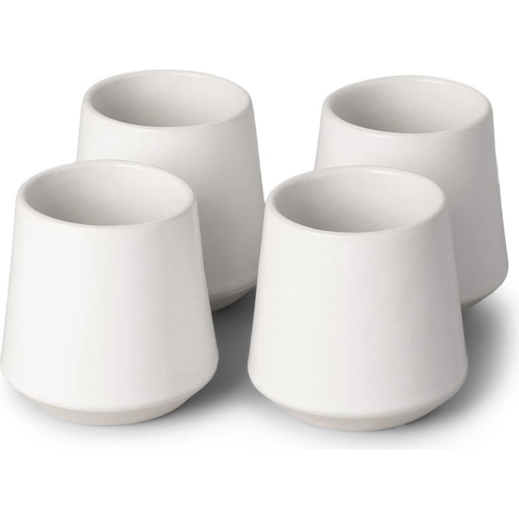Fable The Cups Set Of 4 Cups In Cloud White