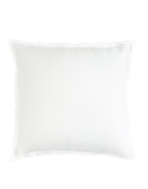 Anaya So Soft Linen Down-alternative Pillow In White