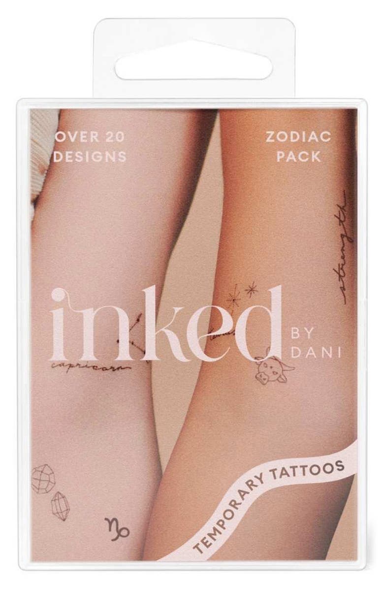INKED by Dani Earth Zodiac Temporary Tattoos Nordstrom