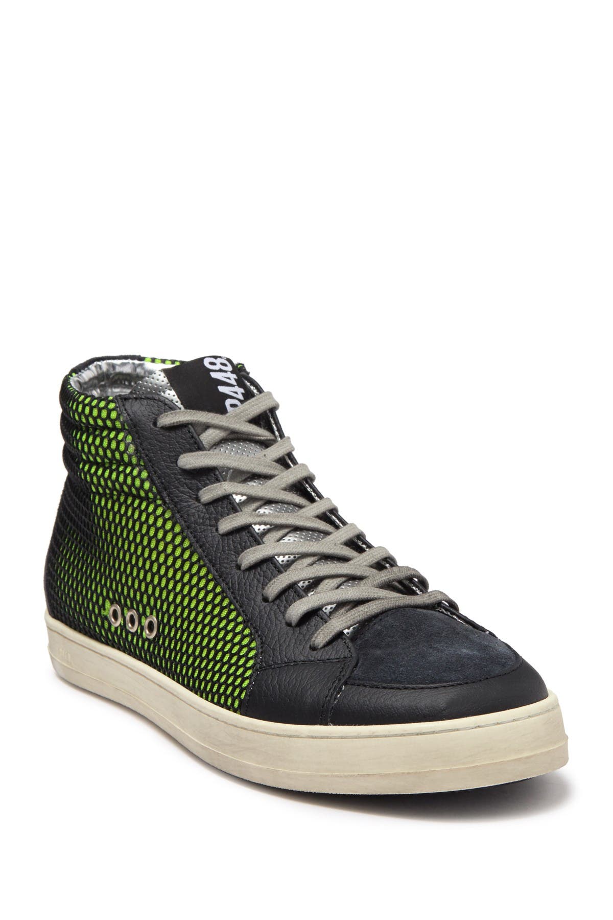P448 | Skate Ribbed Mid Lace-Up Sneaker 