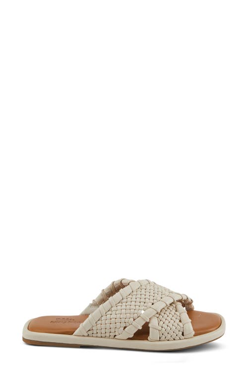 Shop Spring Step Montauk Slide Sandal In Ivory