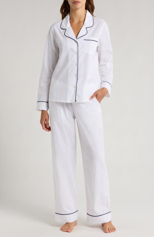 Cotton Pajamas in White