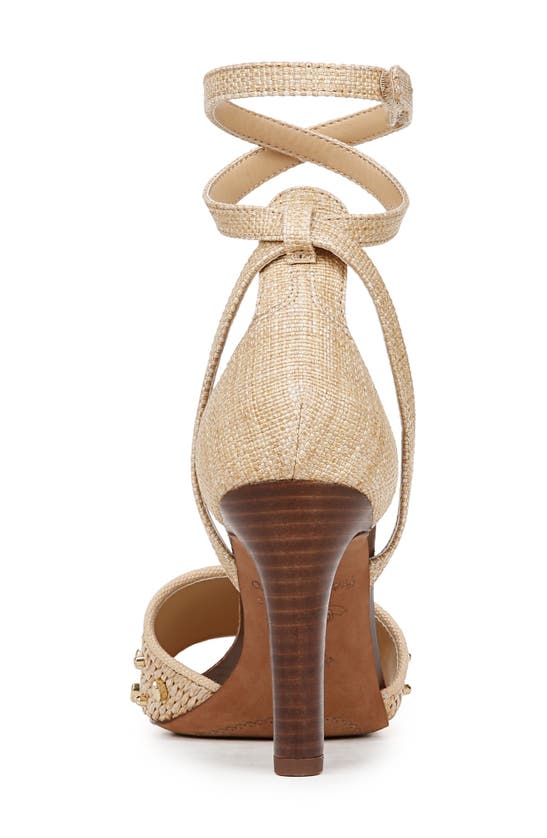 Shop Franco Sarto Eleanor 2 Ankle Strap Sandal In Natural