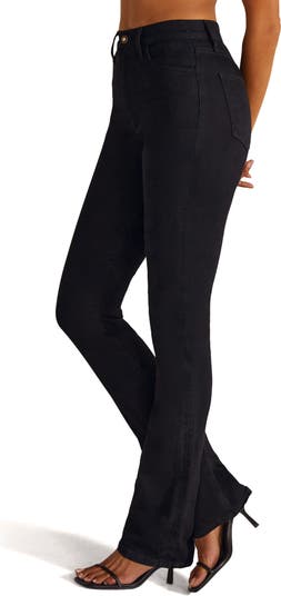 Favorite Daughter The Valentina Shortie Super High Waist Bootcut Jeans