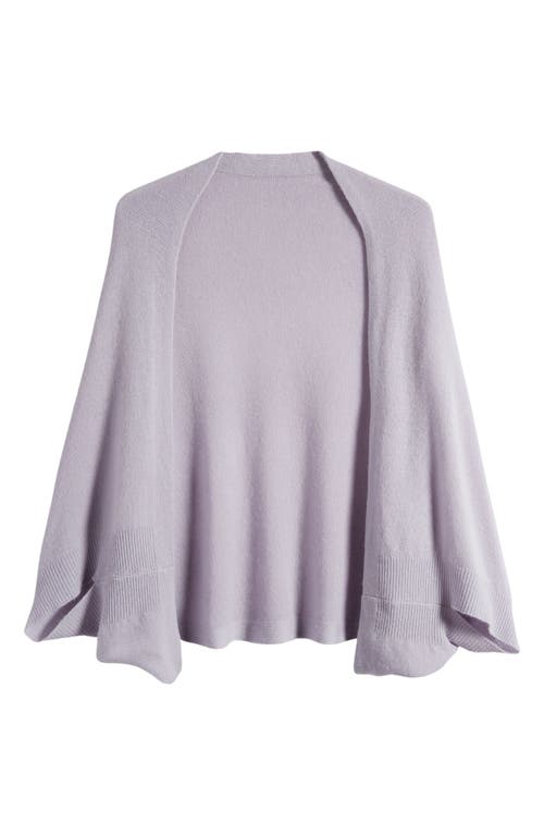 La Fiorentina Wool & Cashmere Cocoon Wrap in Lavender