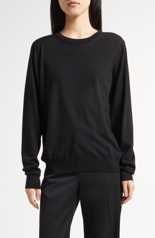 The Row Hover Crewneck Jumper In Black