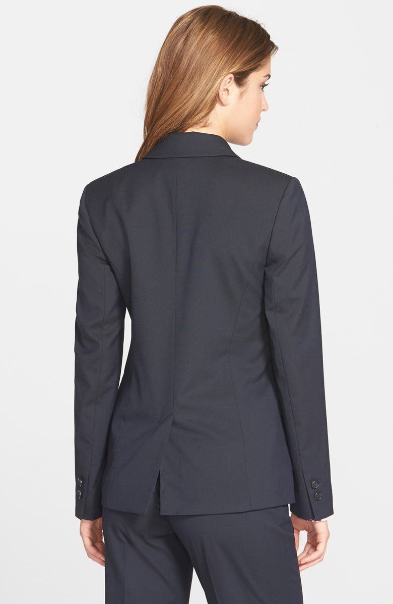 Halogen<sup>®</sup> Lapis Pattern Suit Jacket, Alternate, color, 