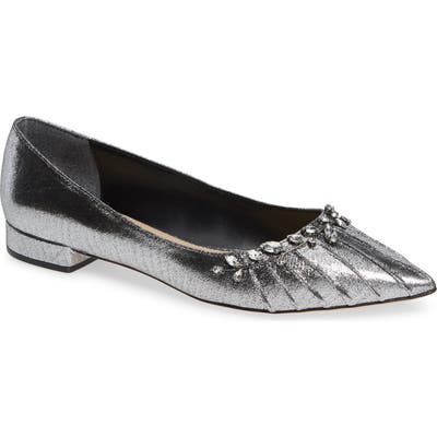 Nina Zenida Jeweled Skimmer- Grey