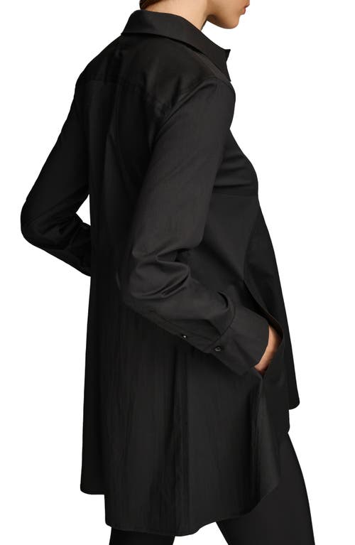 DONNA KARAN DONNA KARAN NEW YORK HIGH-LOW A-LINE TUNIC 