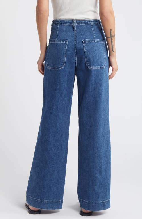 Shop Le Jean High Waist Utility Wide Leg Jeans In Love Song