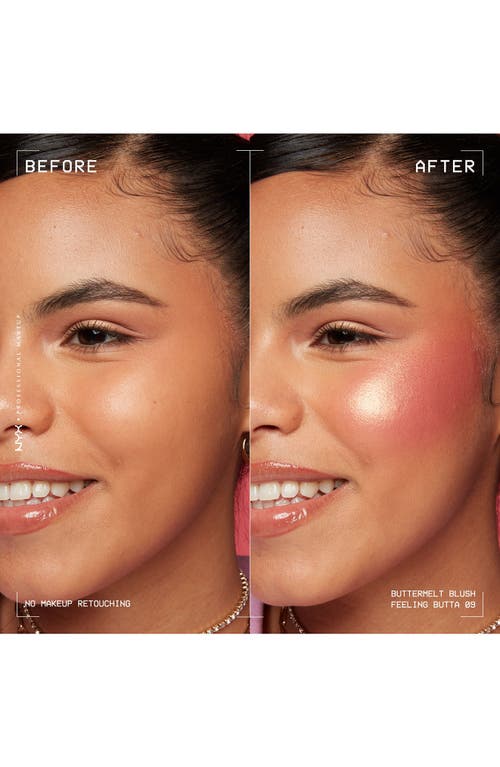 Nyx Professional Makeup Buttermelt Blush In Feeling Butta