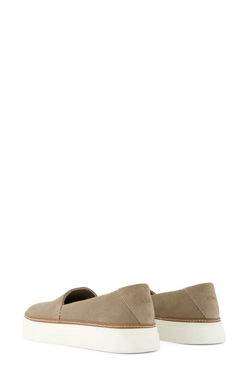 Shop Toms Kameron Slip-on Sneaker In Dune Suede