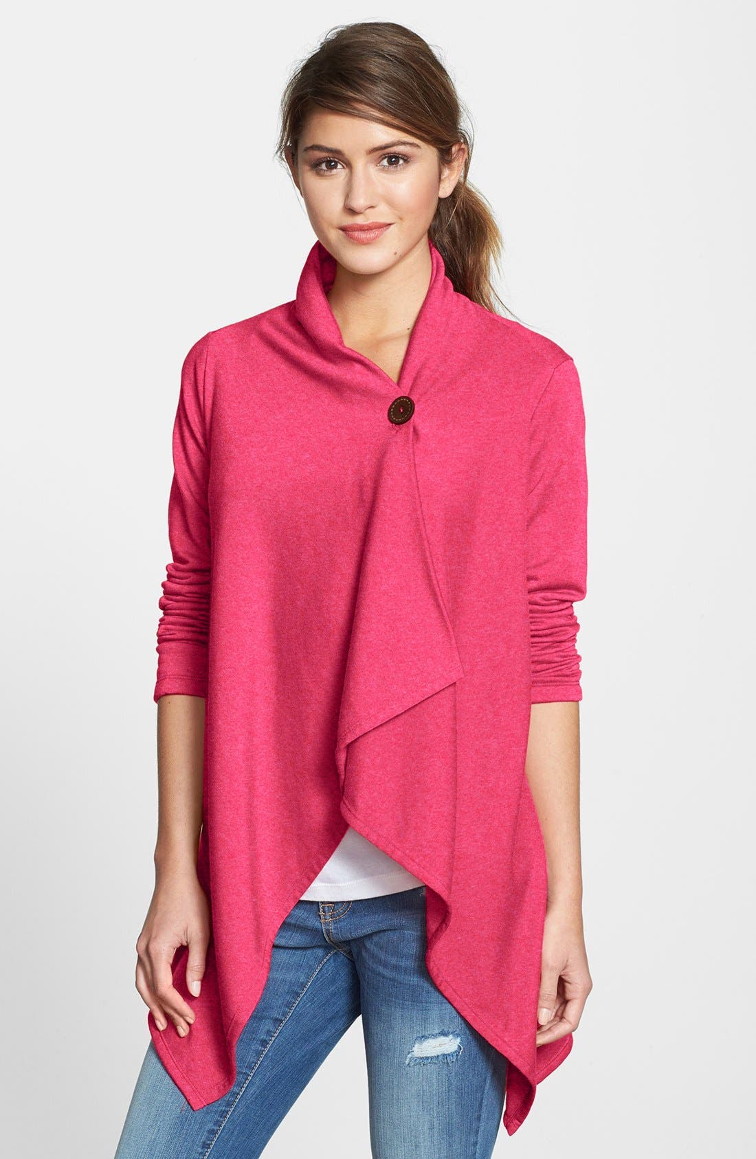 bobeau one button cardigan CEGICAP