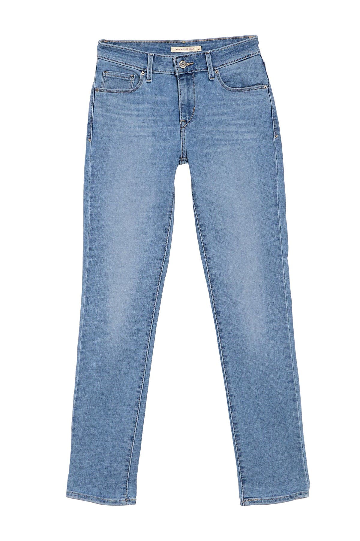 classic mid rise skinny levi's