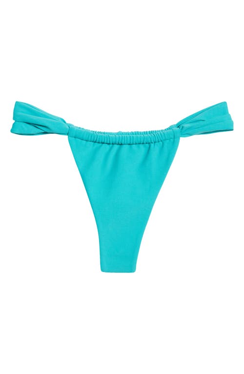 Shop Montce Sandra Bikini Bottoms In Teal