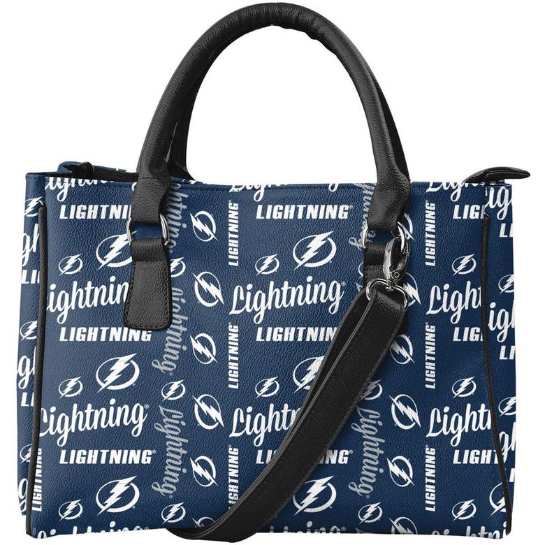 Foco Tampa Bay Lightning Repeat Brooklyn Tote In Blue