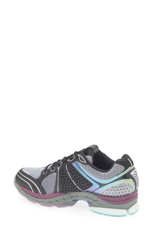 Saucony Progrid Triumph 4 Winter Solstice Sneakers In Navy/olographic