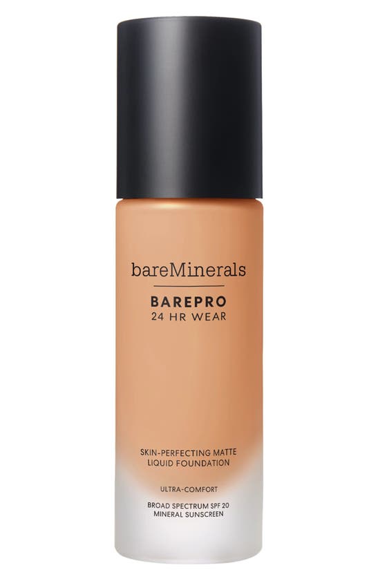 Bareminerals ® Barepro 24hr Wear Skin-perfecting Matte Liquid Foundation Mineral Spf 20 Pa++ In Medium 37 Warm