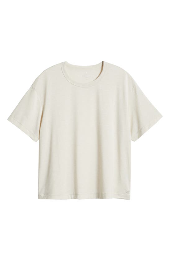 Free Fly Elevate Boxy T-shirt In Heather Birch