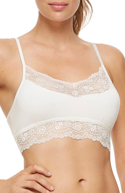 Luxe Lace Bralette in Ivory - The Molly