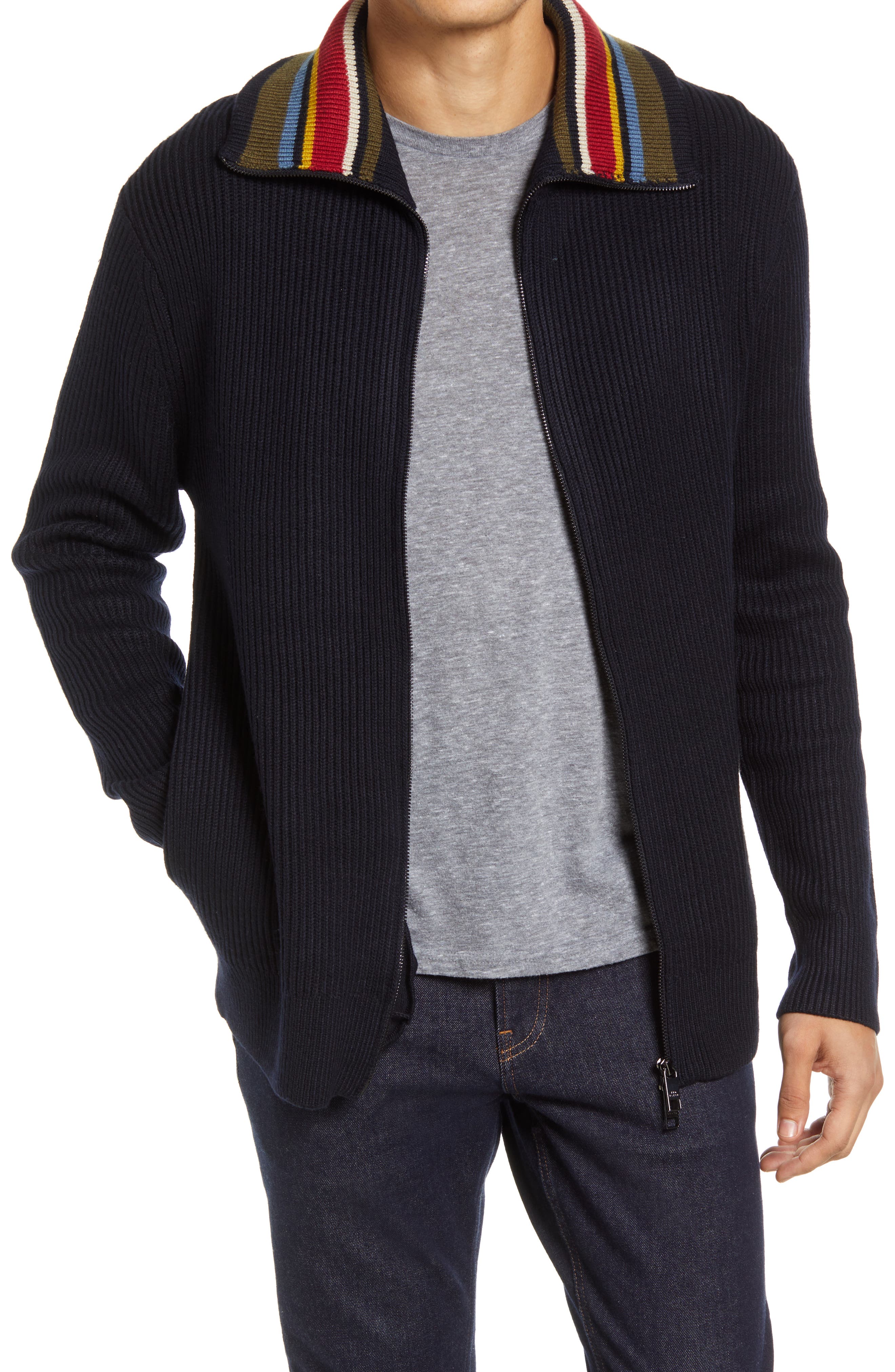 ted baker zip cardigan