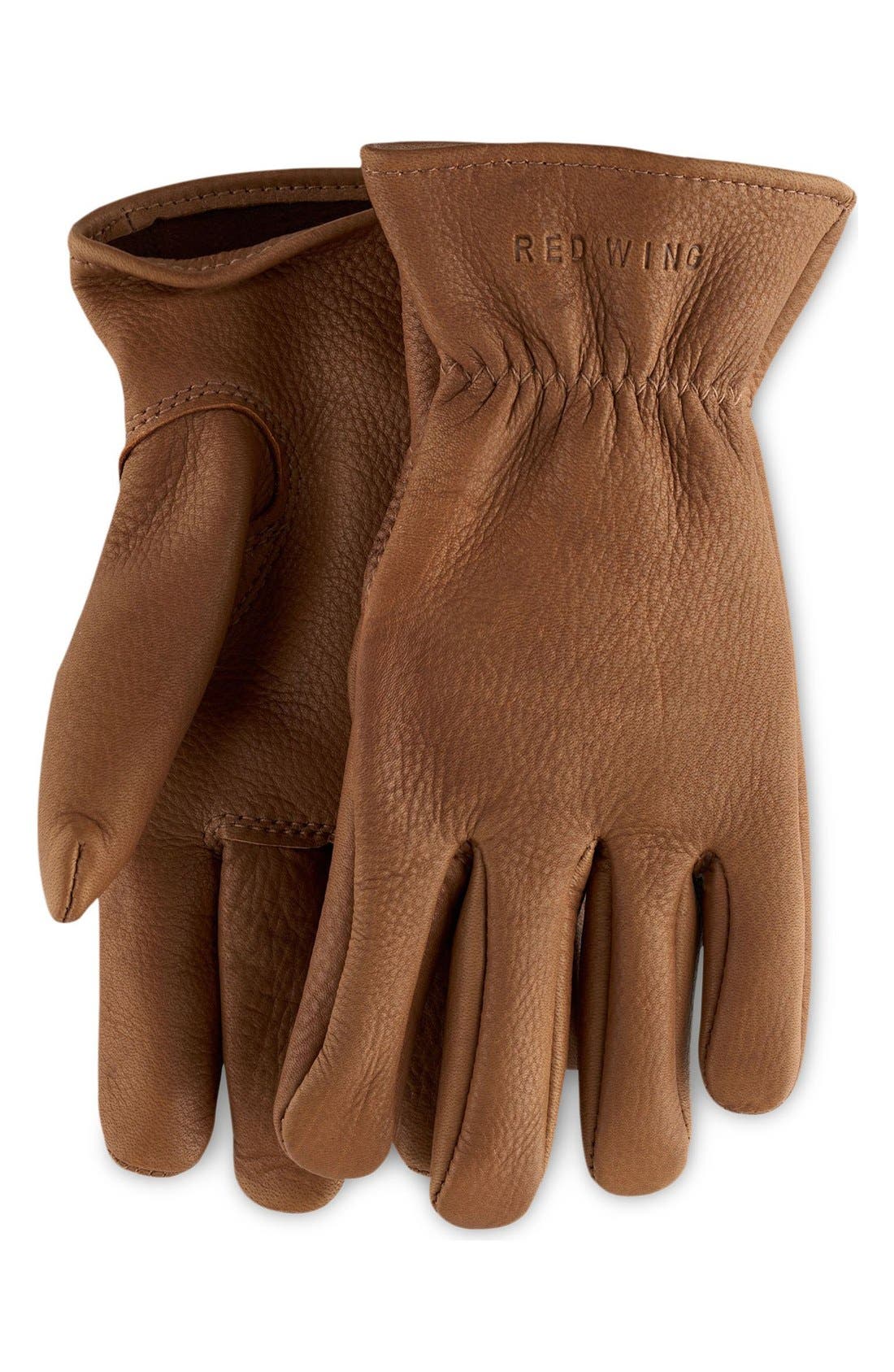 Red Wing Buckskin Leather Gloves Nordstrom