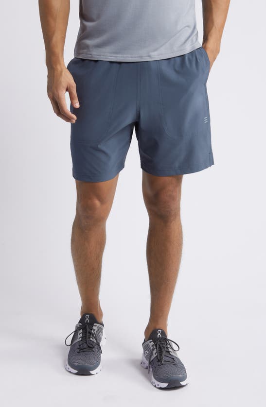Shop Free Fly Breeze Brief Lined Active Shorts In Blue Dusk Ii