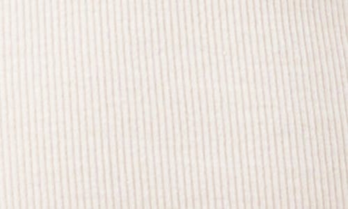 1.state Puff Sleeve Rib T-shirt In Dnu/coconut Milk