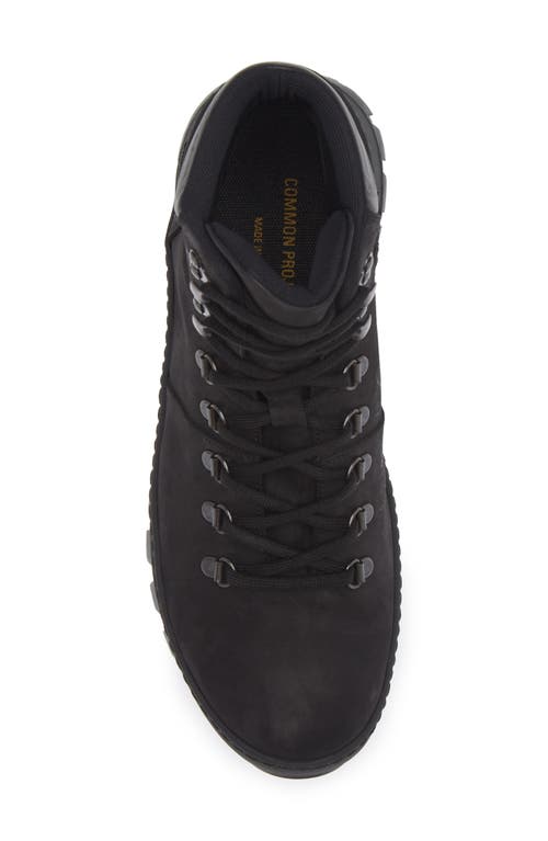 Shop Common Projects Hiking Boot In Black