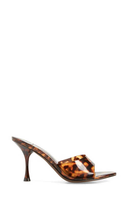 Jeffrey Campbell Women's Agent High Heel Slide Sandals In Tortoise