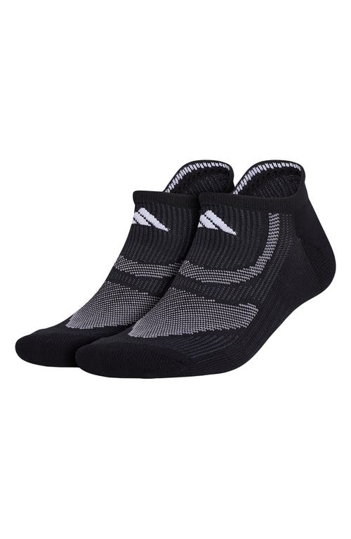 adidas 2-Pack Superlite Performance Socks in Black/Onyx Grey at Nordstrom