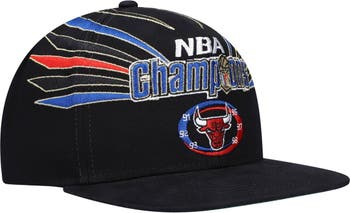 Chicago Bulls 1998 NBA Finals Mitchell & Ness Snapback Hat Black