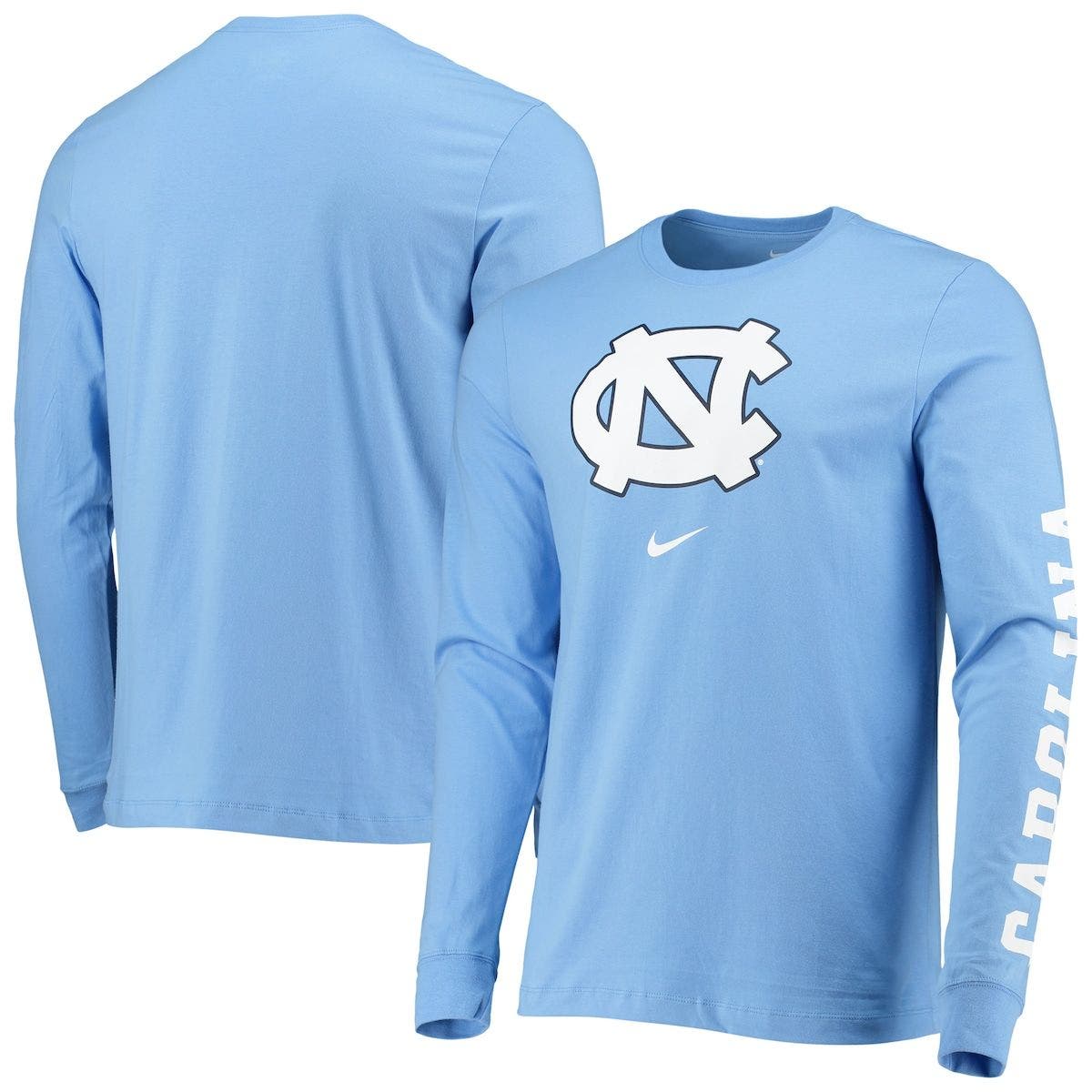 carolina blue dri fit shirt