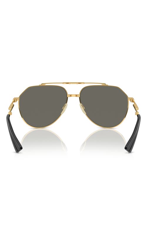 Dolce & Gabbana Dolce&gabbana 60mm Pilot Sunglasses In Grey