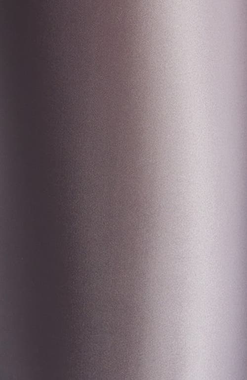 High Heel Jungle Mercury Shiny Opaque High Waist Tights In Dark Grey