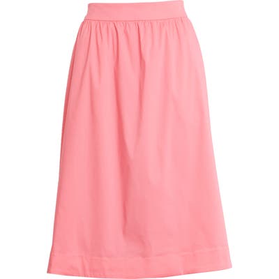 Petite 1901 Pull-On A-Line Skirt, Pink