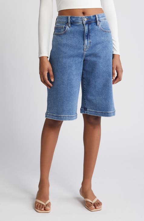 Bailey Ray and Co - High Waisted Denim Shorts - The Aria