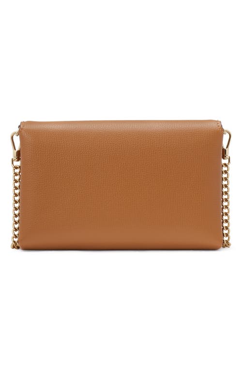 Shop Kate Spade New York Carlyle Leather Wallet On A Chain In Bungalow