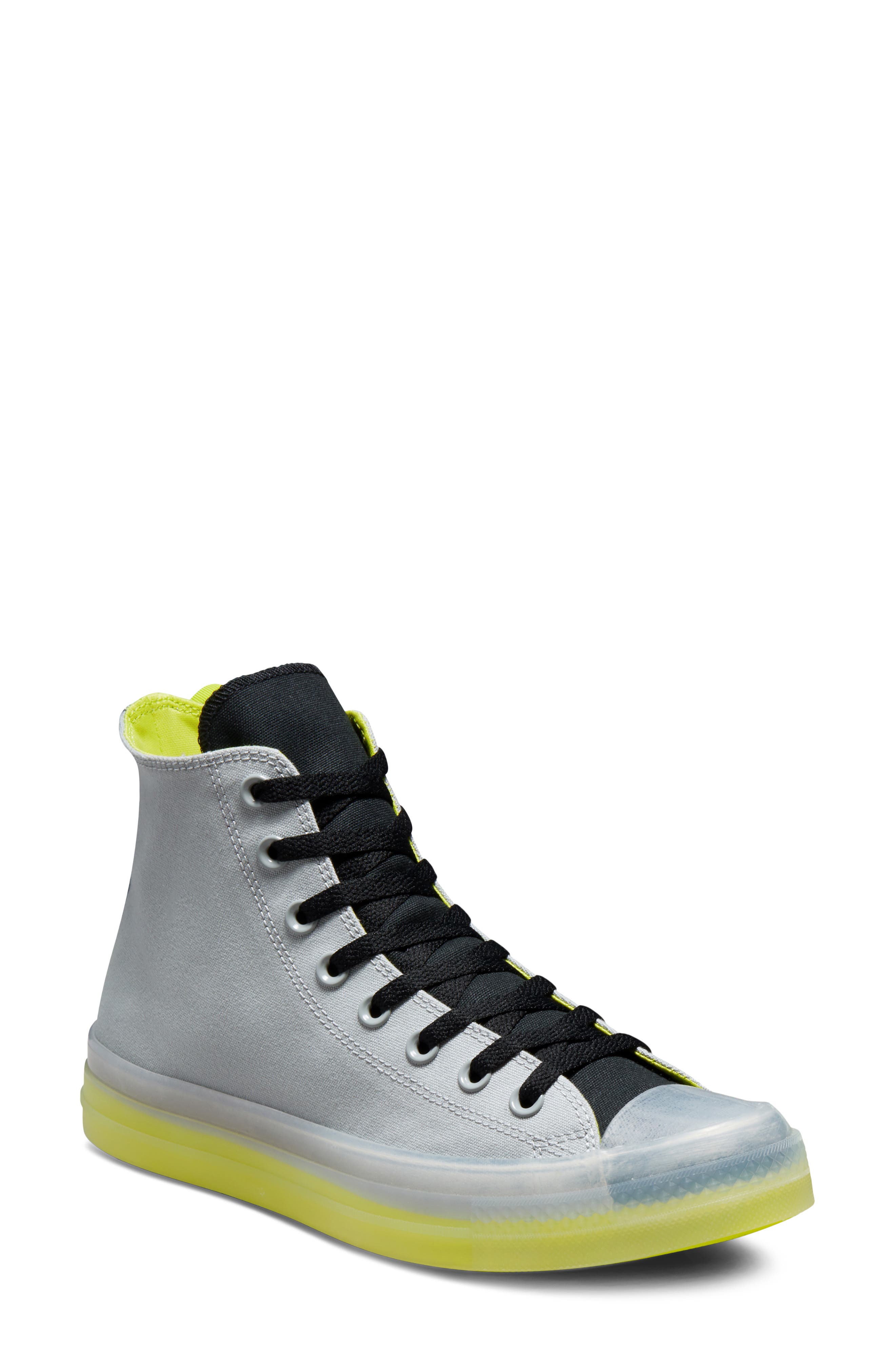 womens gray converse high tops