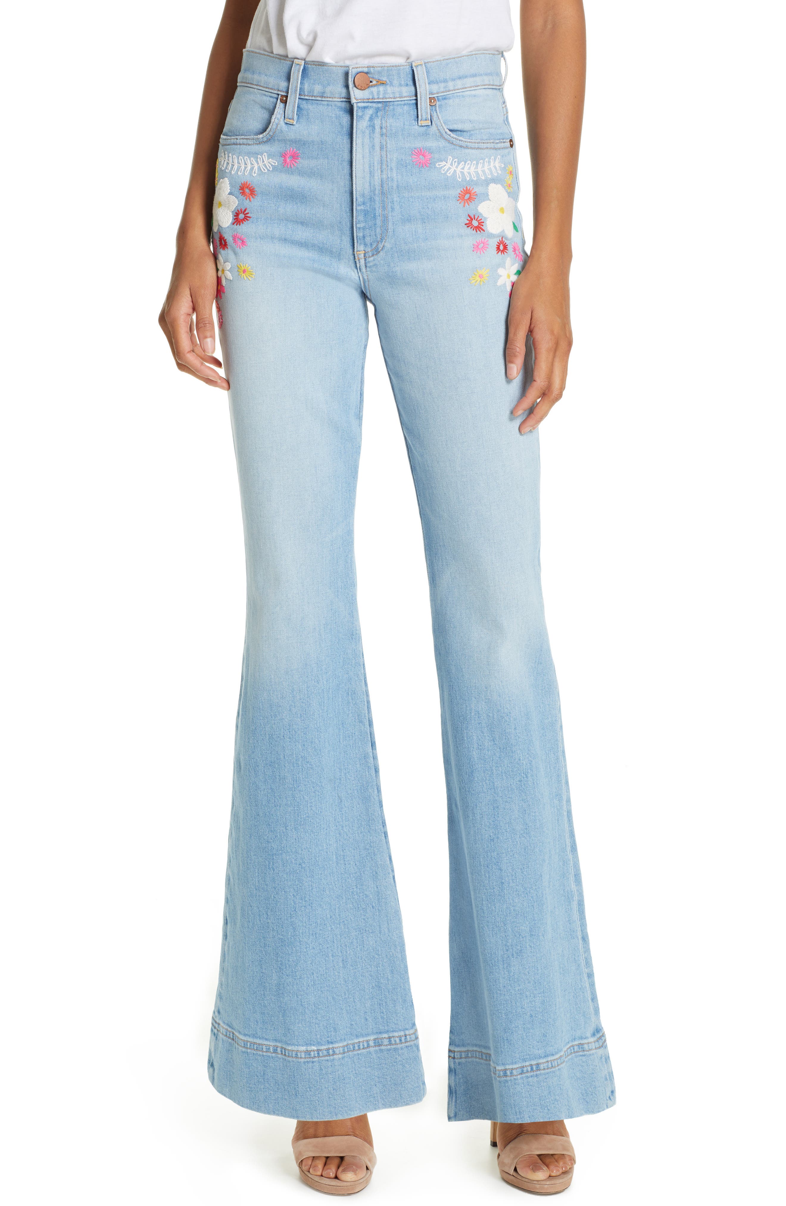 nordstrom bell bottom jeans