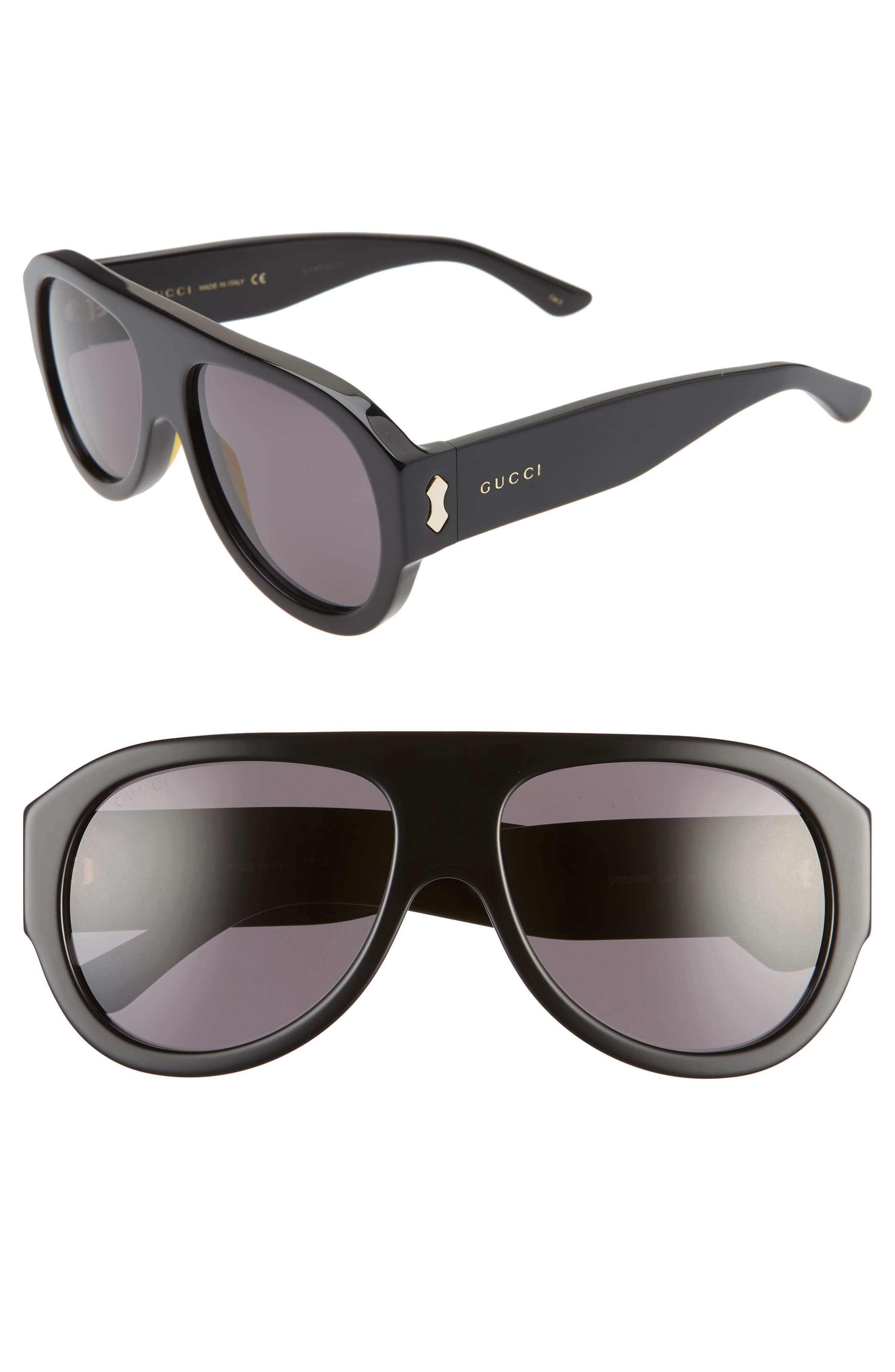 58mm flat top sunglasses givenchy