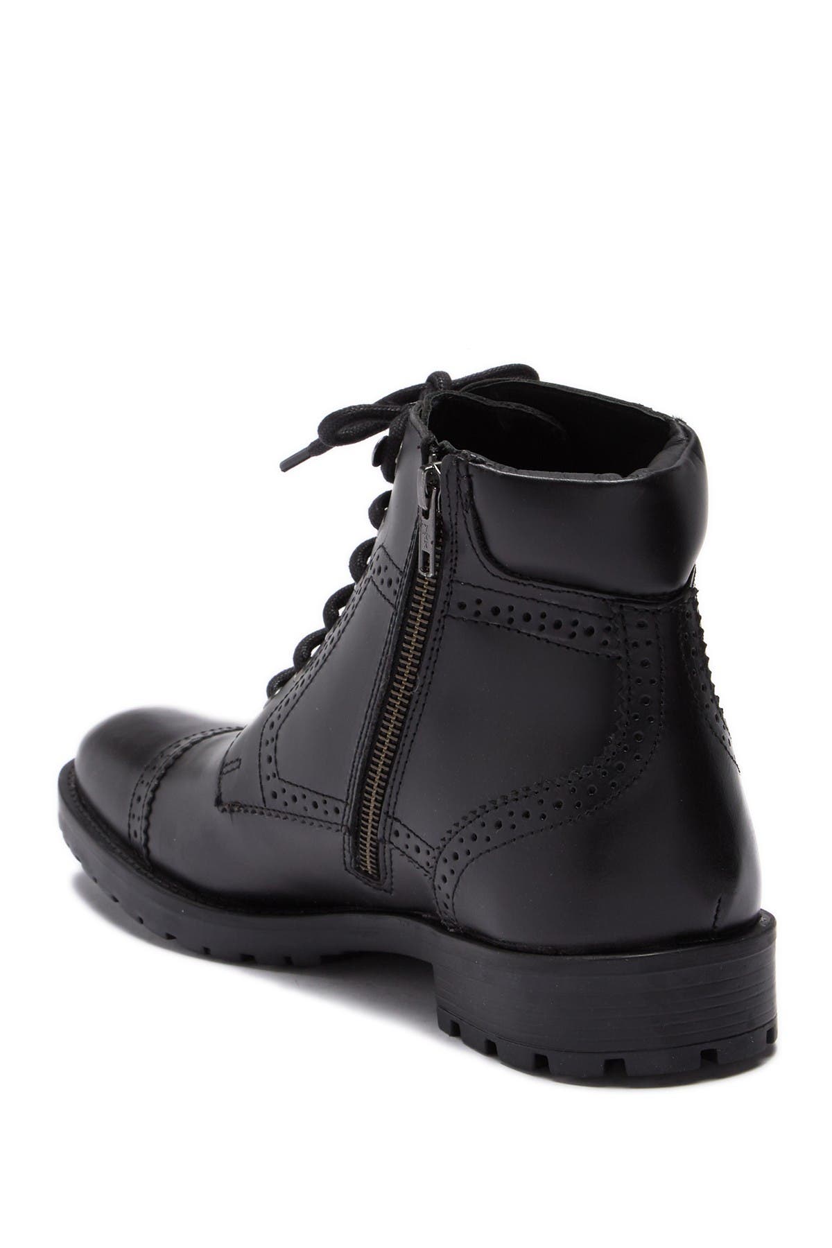 gbx cap toe zipper boot