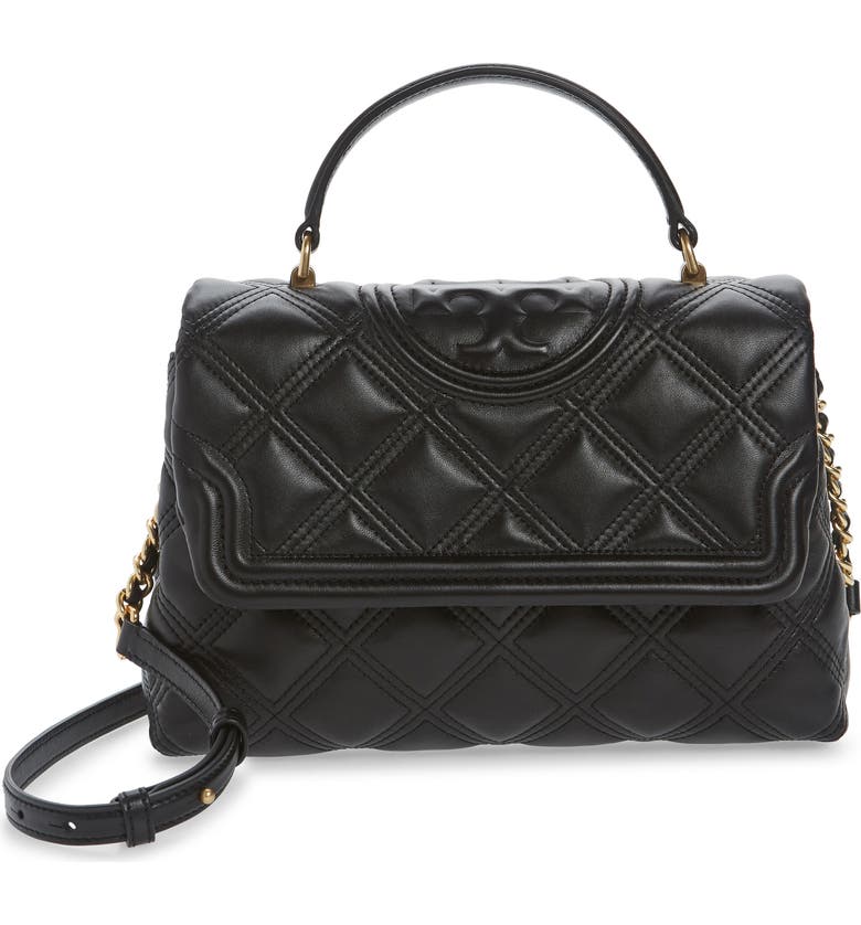 Tory Burch Fleming Top Handle Quilted Leather Satchel Nordstrom