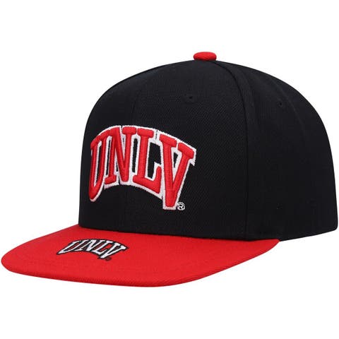 Youth Mitchell & Ness Black/Scarlet San Francisco 49ers Spiral Snapback Hat