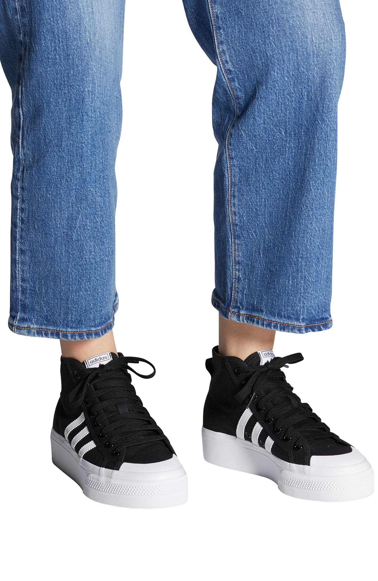 adidas nizza high top platform