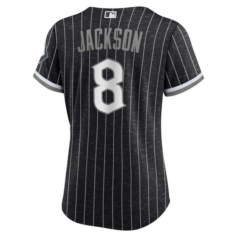 Men's Nike Bo Jackson Black Chicago White Sox City Connect Replica Player Jersey Size: Large