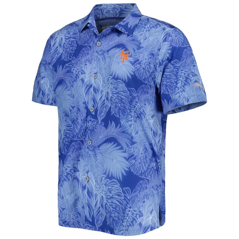 Tommy Bahama Royal New York Mets Big & Tall Luminescent Fronds Camp ...